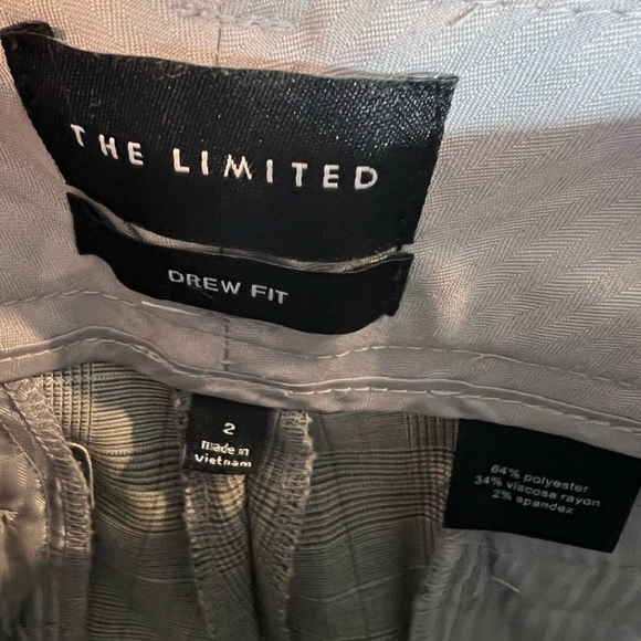 146. The Limited Drew Fit Plaid Dress Short Size 2 • Inseam 14 Rise 7 - Picture 4 of 4